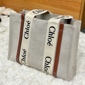 Chloe Woody Tote Bag